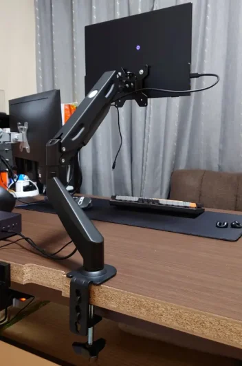 【簡単調整】suptekのモニターアームMD81が良かった3つの理由 monitor_arm-x