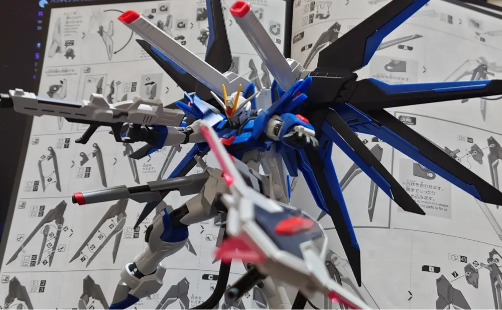 【HGCEガンプラ】ライジングフリーダムガンダム レビュー raisingfrredom