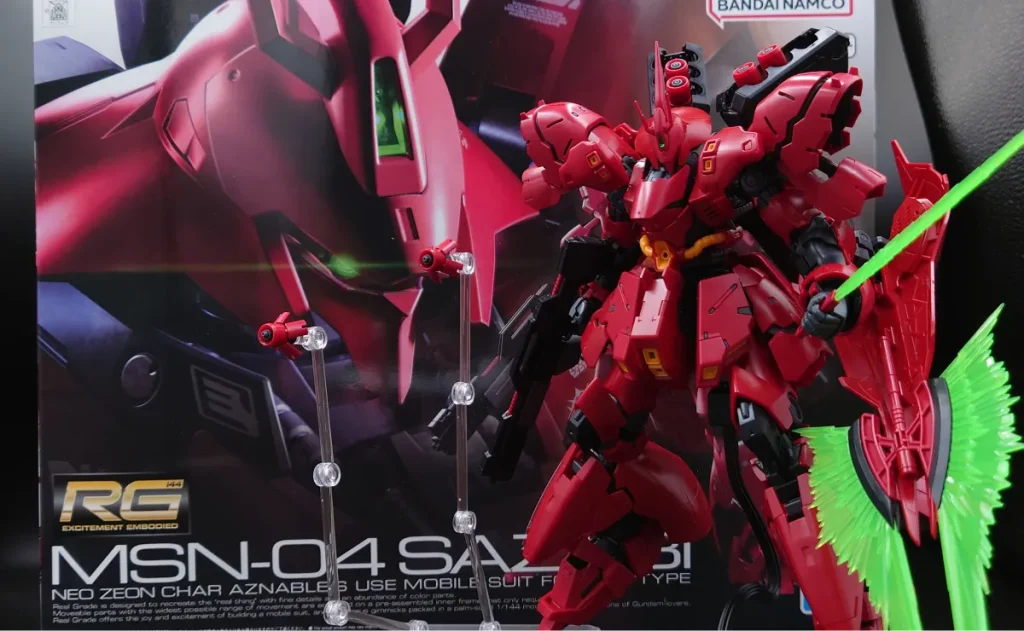 【RGガンプラ】サザビーをレビュー！※注意点あり sazabi-x