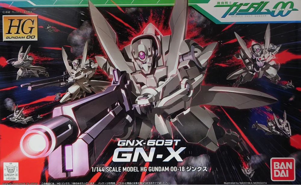 【HGガンプラ】GN-X（ジンクス）をレビュー！ gn-x