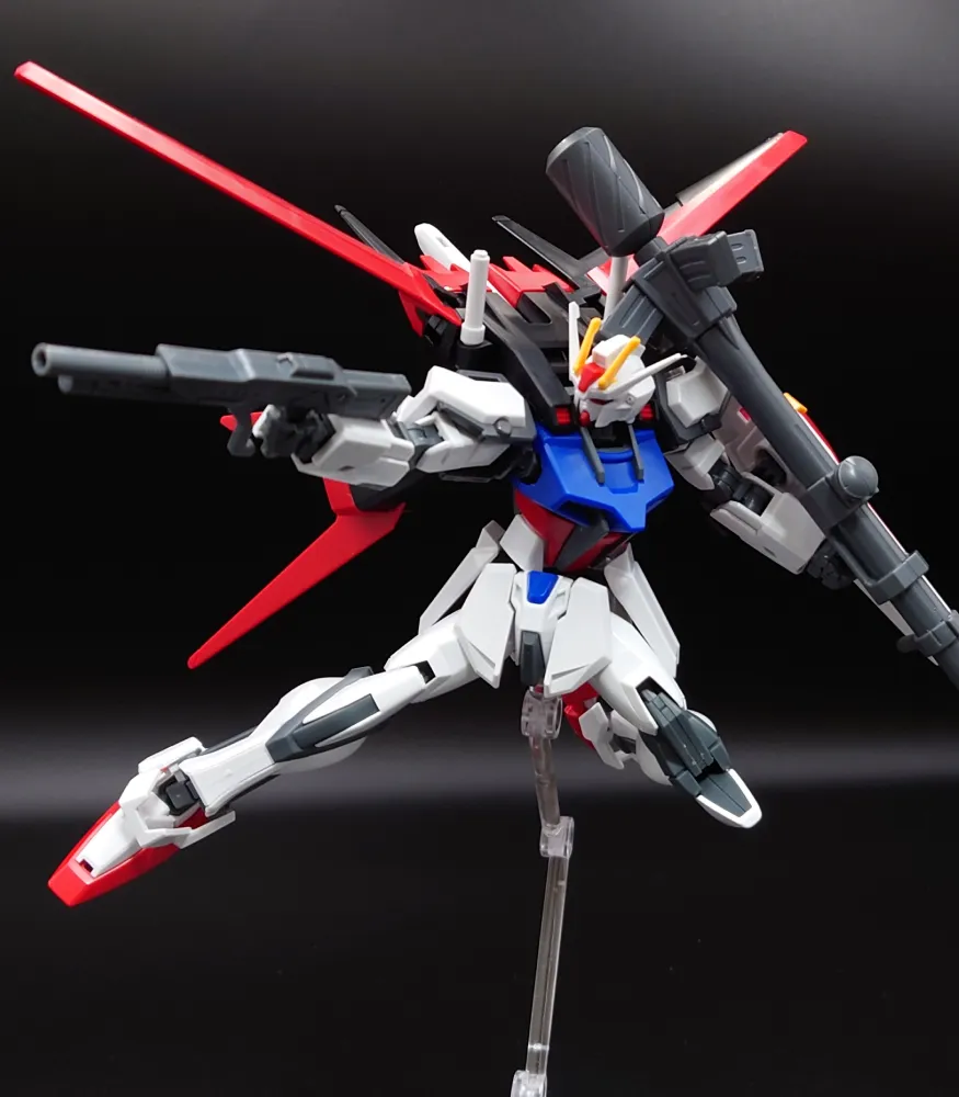 【レビュー】オプション パーツセット ガンプラ 01 エールストライカー hg-ailestriker-test