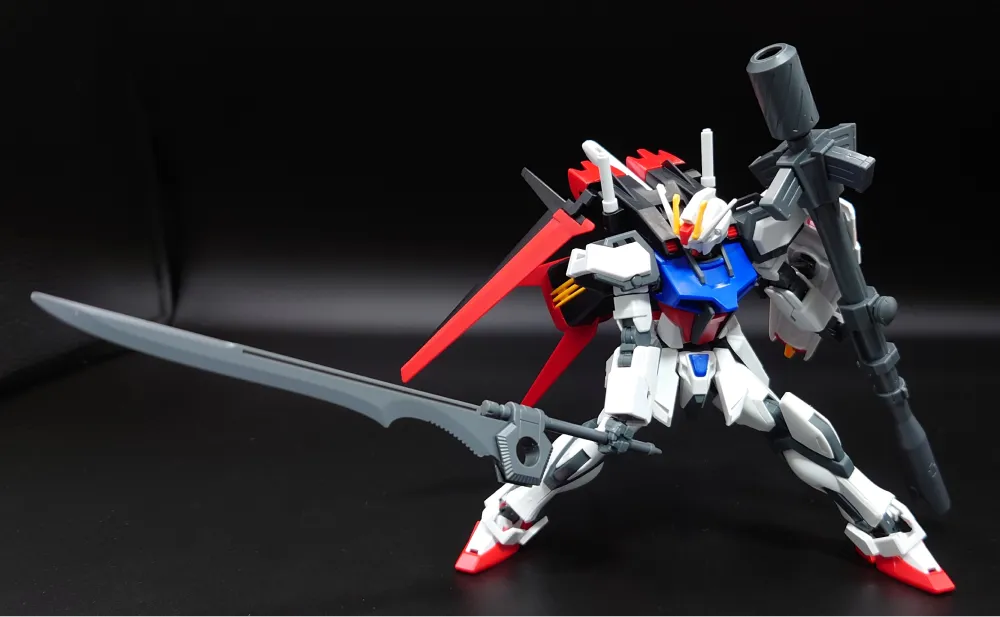 【レビュー】オプション パーツセット ガンプラ 01 エールストライカー hg-ailestriker-test