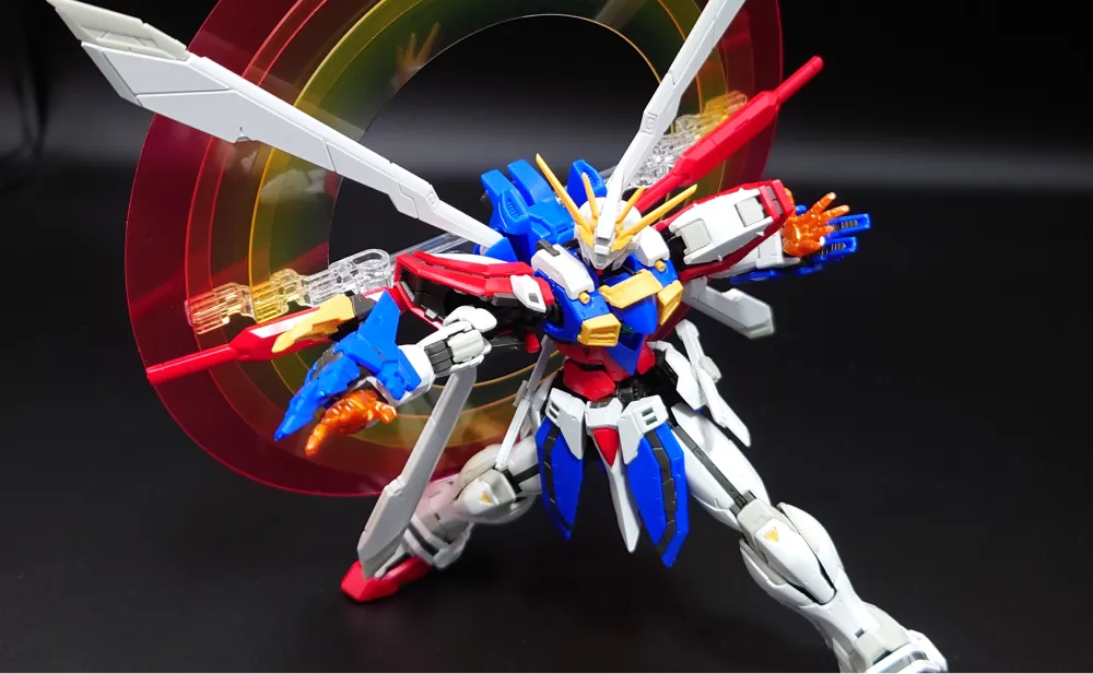 【RGガンプラ】ゴッドガンダムをレビュー rg-god