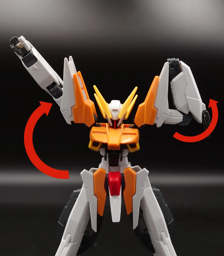 【レビュー】HG ガンダムハルートのパチ組レビュー gunpla-harute