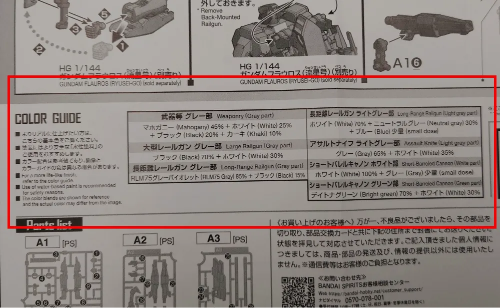 オプションパーツセット ガンプラ12【大型レールガン】レビュー ooption-large-railgun