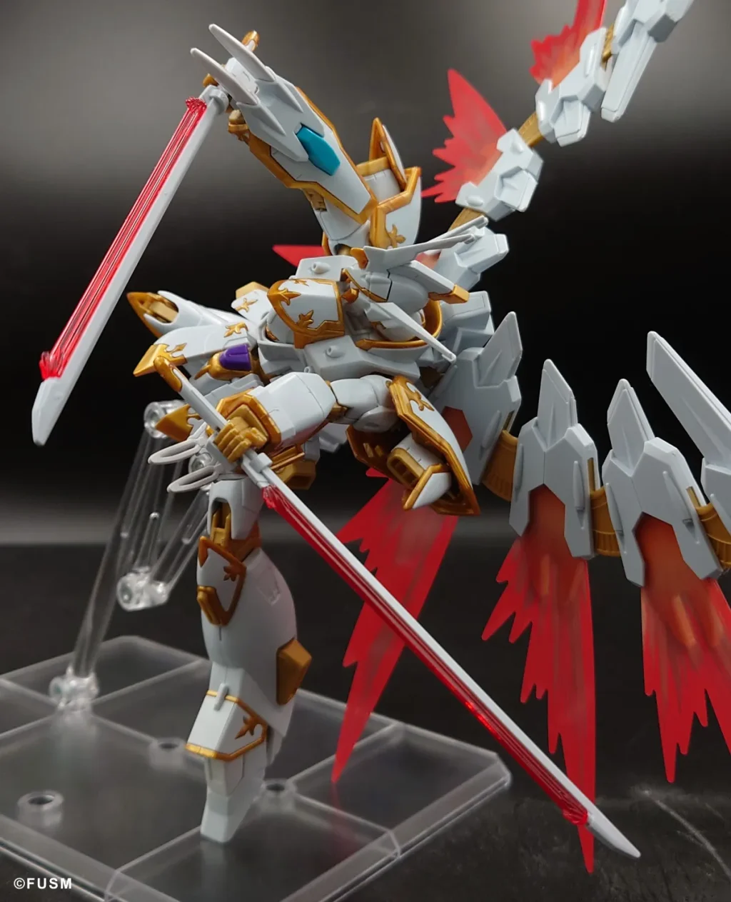 【HGCEガンプラ】ブラックナイトスコードカルラ レビュー black-knight-squad-calrea-x