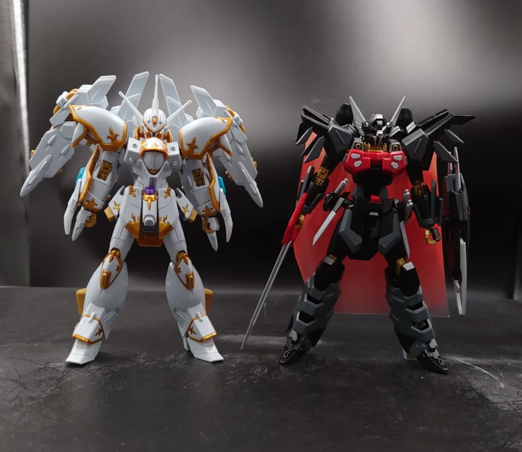 【HGCEガンプラ】ブラックナイトスコードカルラ レビュー black-knight-squad-calrea-x