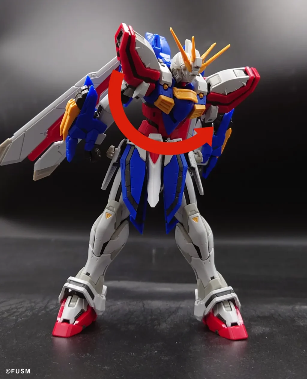 【RGガンプラ】ゴッドガンダムをレビュー gunpla-rg-godgundam-x