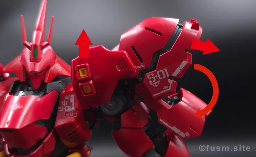 【RGガンプラ】サザビー レビュー！※注意点あり rg-sazabi-review-img-x