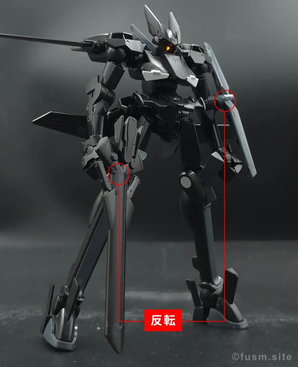 黒光りが最高！【HGガンプラ】オーバーフラッグ レビュー hg-oover-flag-img-x