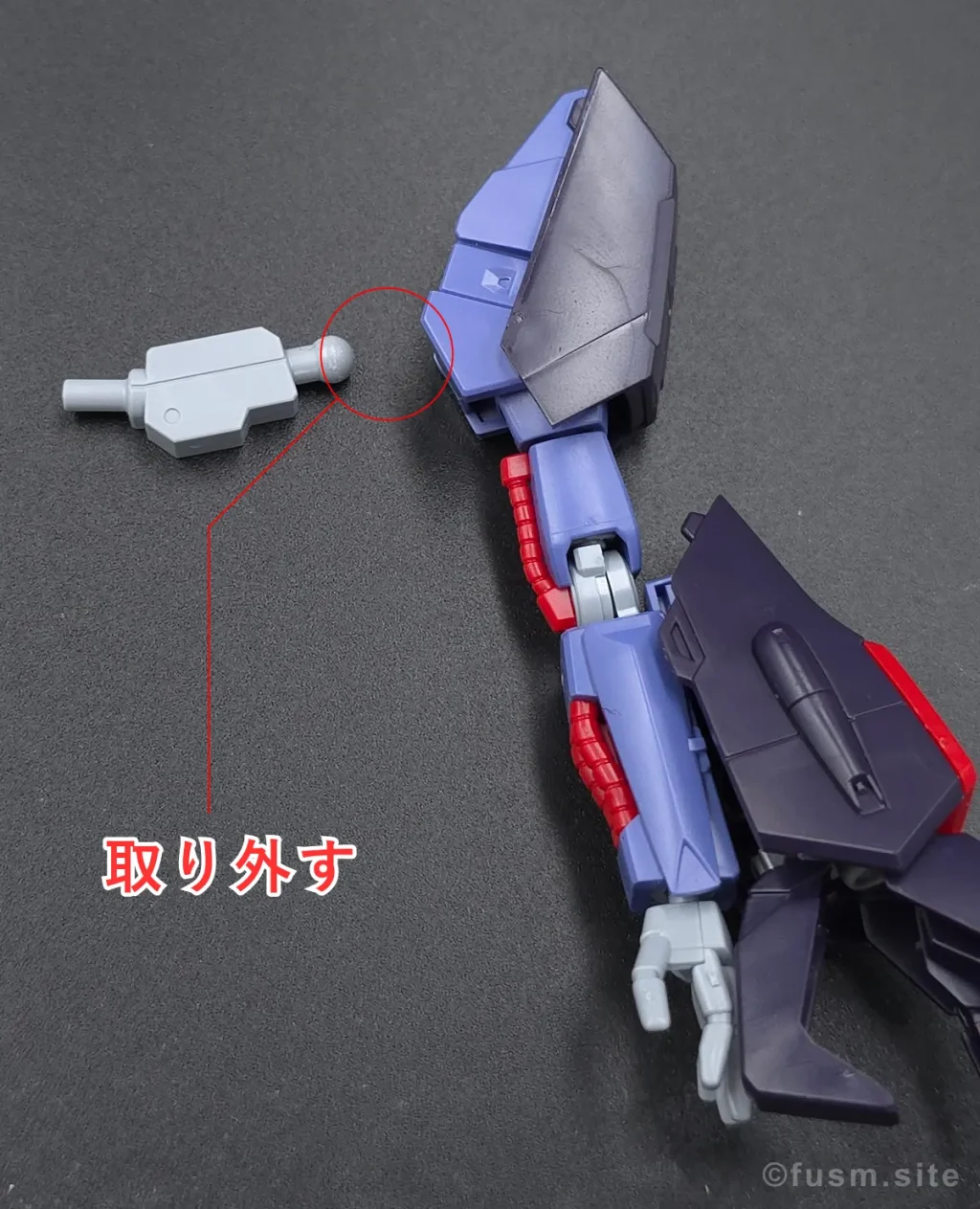 【HGUCガンプラ】メッサーラ レビュー！デカい？ hguc-messala-img-x