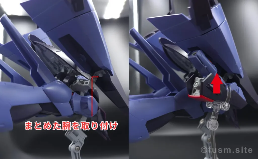 【HGUCガンプラ】メッサーラ レビュー！デカい？ hguc-messala-img-x