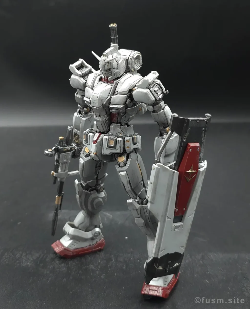 初心者でも簡単！HG ガンガムEXを水性塗料で筆塗り塗装 hg-gundam-ex-custom-img-x