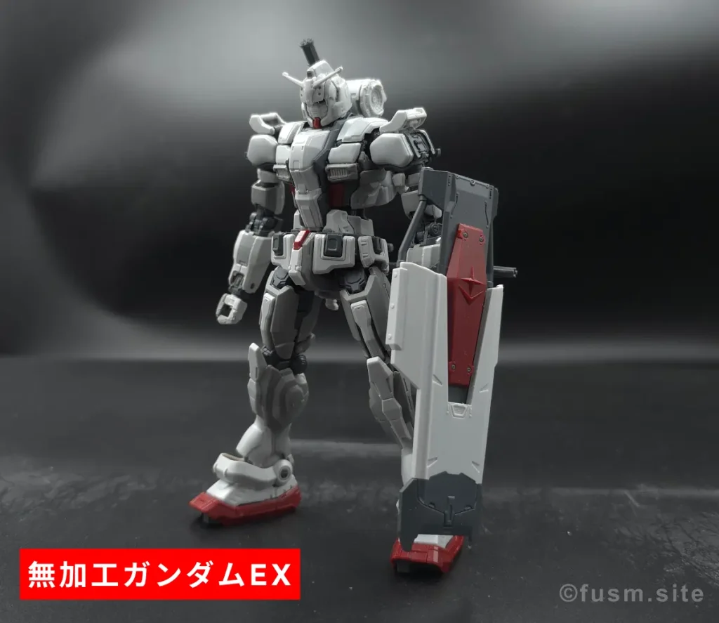 初心者でも簡単！HG ガンガムEXを水性塗料で筆塗り塗装 hg-gundam-ex-custom-img-x