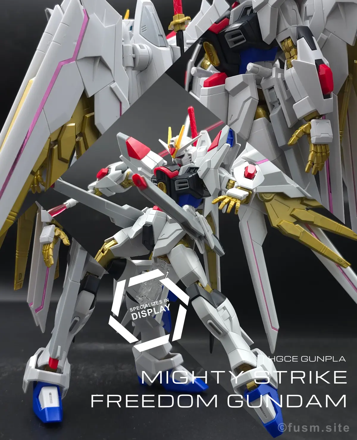 【レビュー】HG 1/144 マイティーストライクフリーダムガンダム│素組み 1