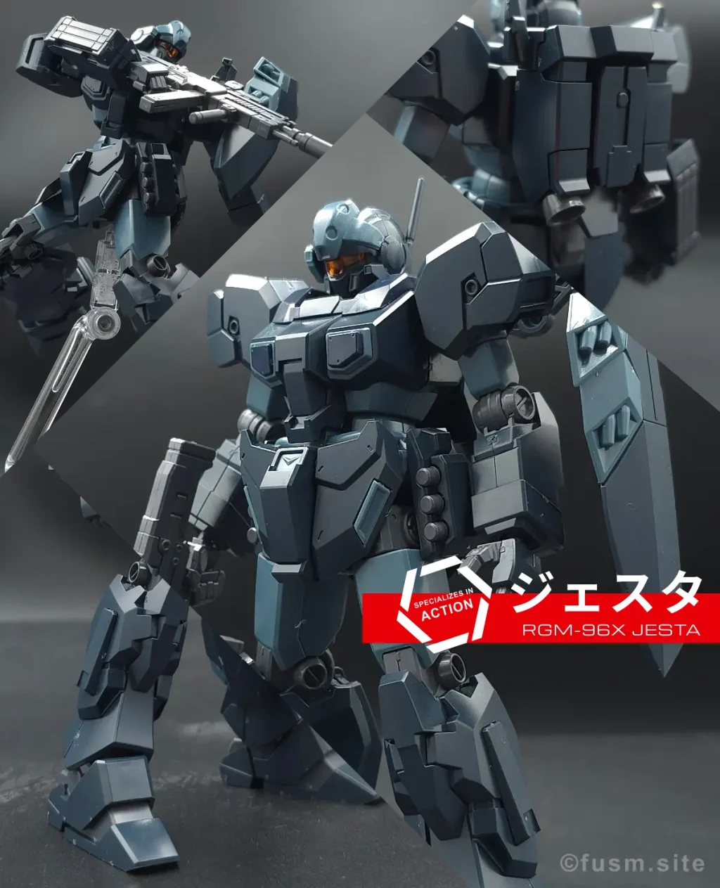 【レビュー】HGUC ジェスタ！出来が良すぎる量産機！ hguc-jesta-x