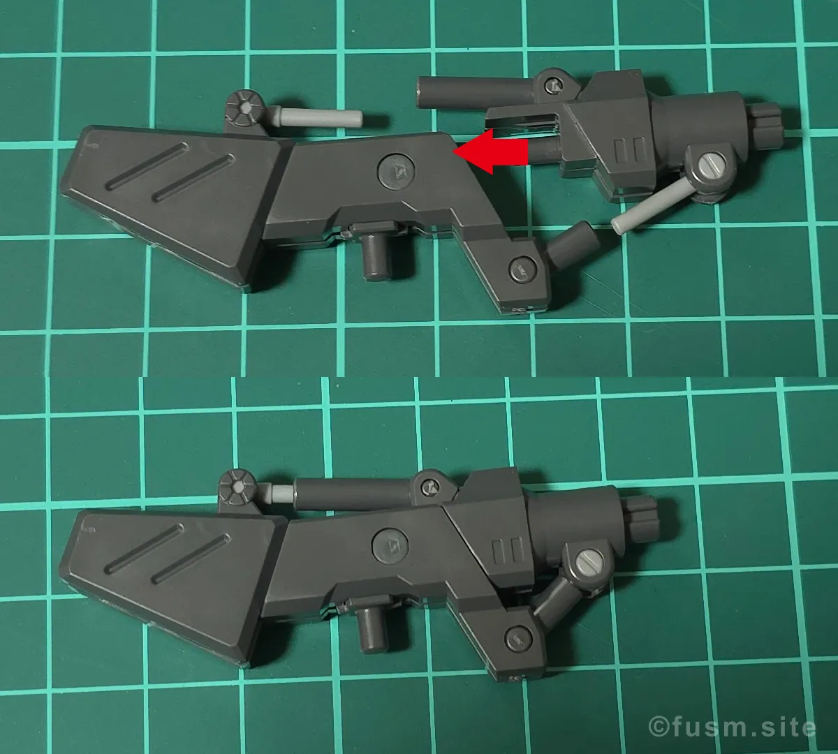 【レビュー】HG 1/144 ガンタンク初期型 パーツ・構造・組み立て 06