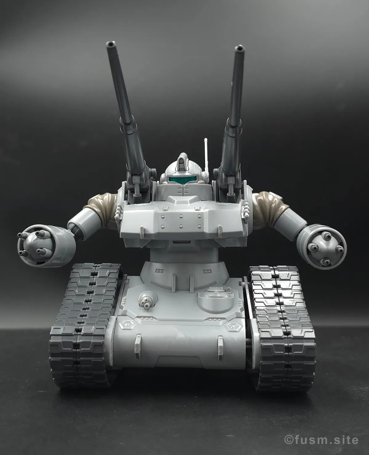 【レビュー】HG 1/144 ガンタンク初期型 多角的に見た全体の外観・素組み 01