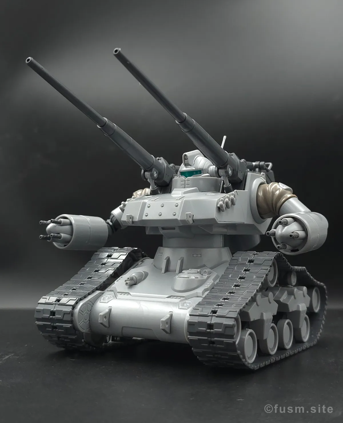 【レビュー】HG 1/144 ガンタンク初期型 多角的に見た全体の外観・素組み 02