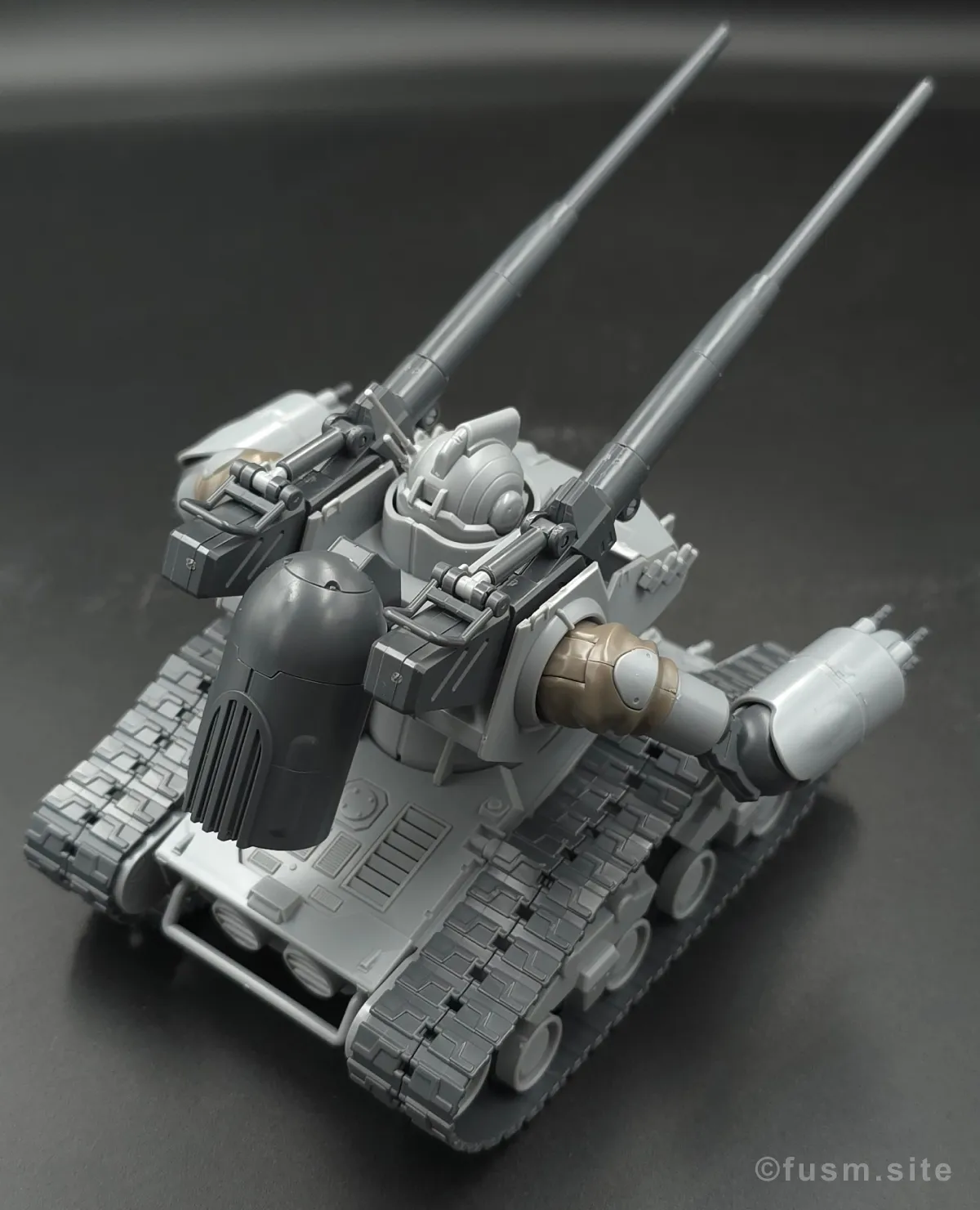 【レビュー】HG 1/144 ガンタンク初期型 多角的に見た全体の外観・素組み 06