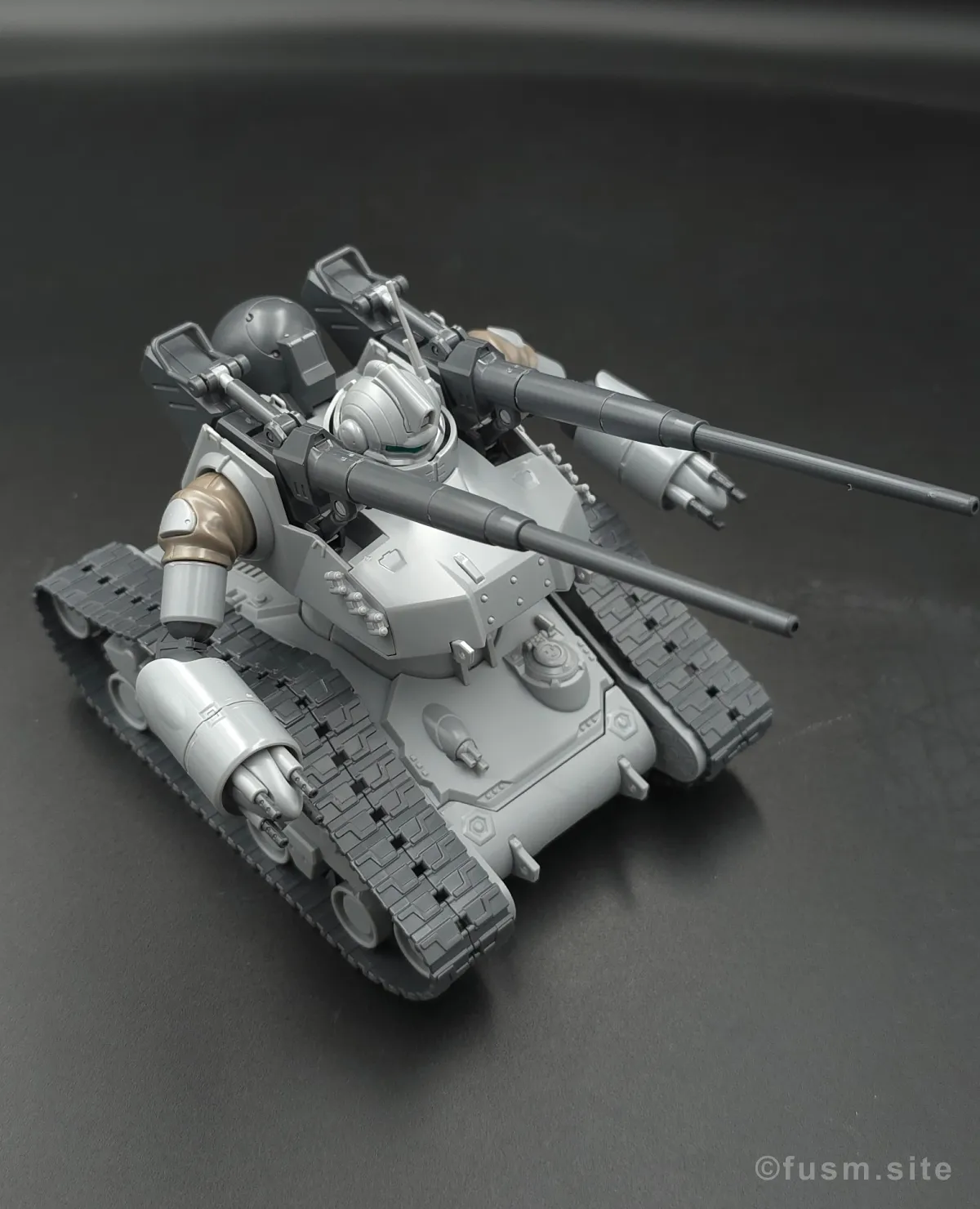 【レビュー】HG 1/144 ガンタンク初期型 多角的に見た全体の外観・素組み 07