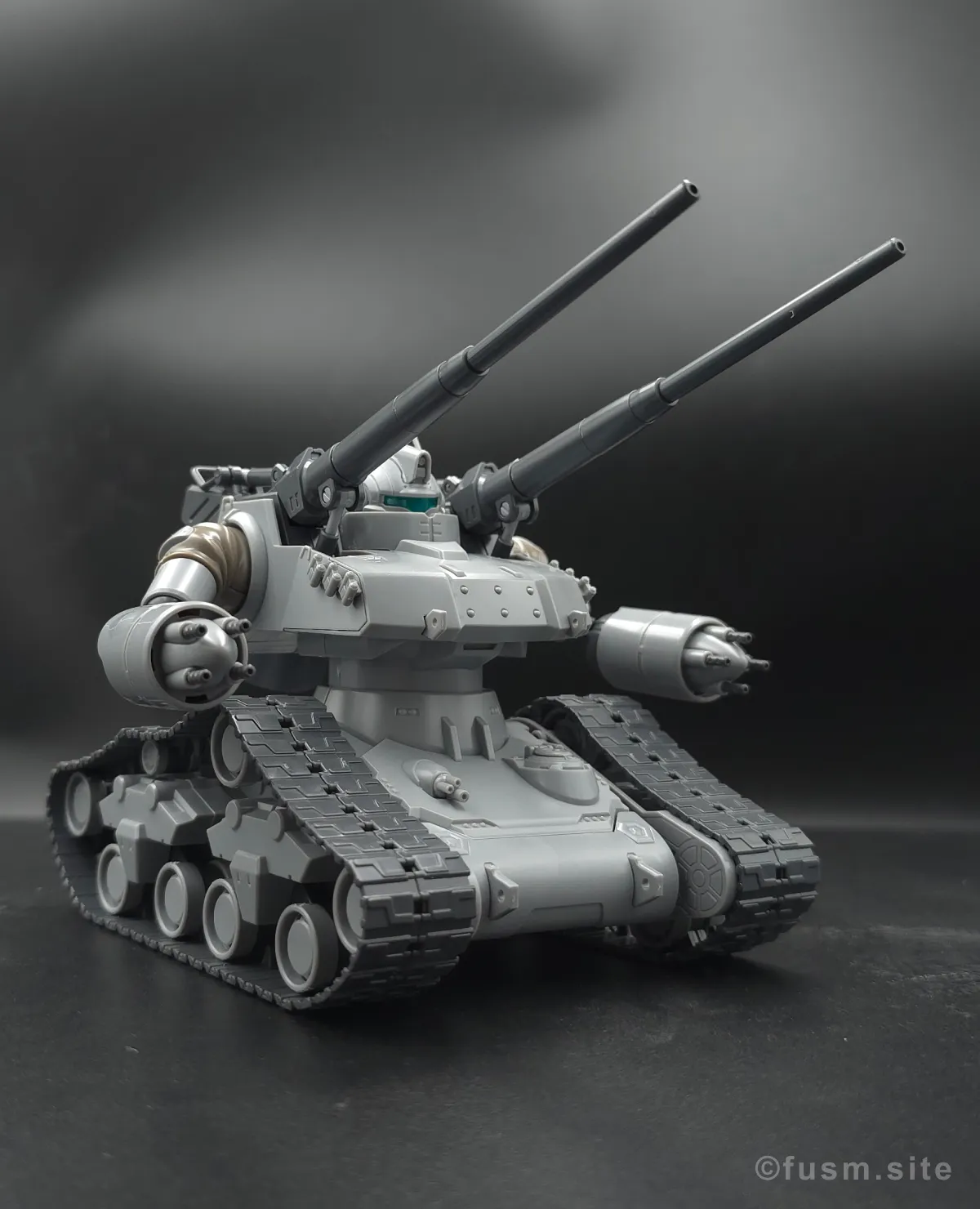【レビュー】HG 1/144 ガンタンク初期型 多角的に見た全体の外観・素組み 08