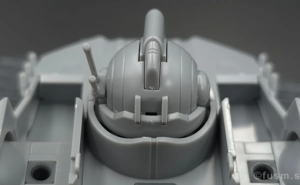 【レビュー】HG 1/144 ガンタンク初期型 頭部ディテール 02