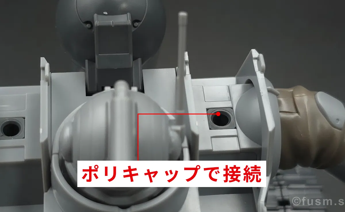 【レビュー】HG 1/144 ガンタンク初期型 頭部ディテール 03