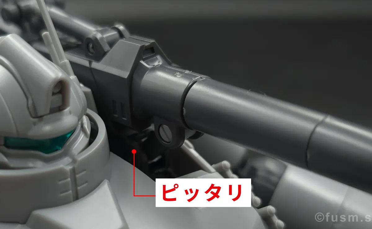 【レビュー】HG 1/144 ガンタンク初期型 胴体ディテール 03