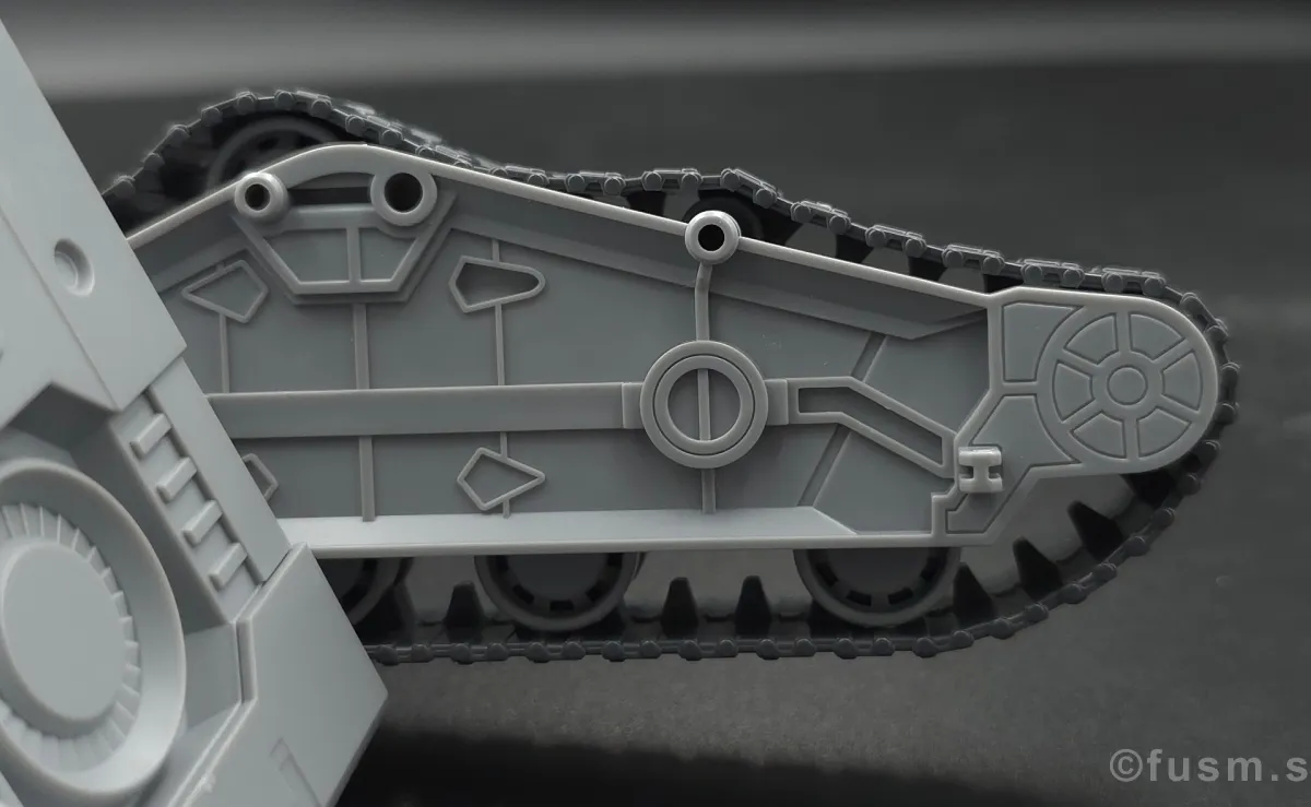 【レビュー】HG 1/144 ガンタンク初期型 胴体ディテール 08