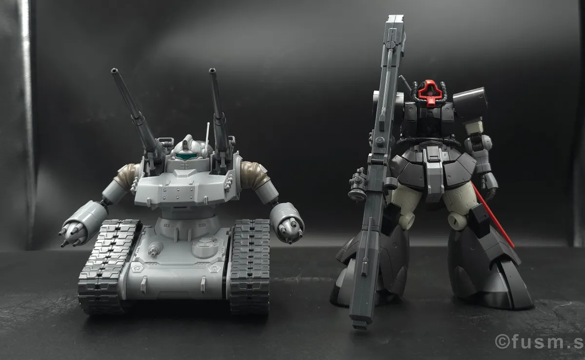 【レビュー】HG 1/144 ガンタンク初期型 比較 01