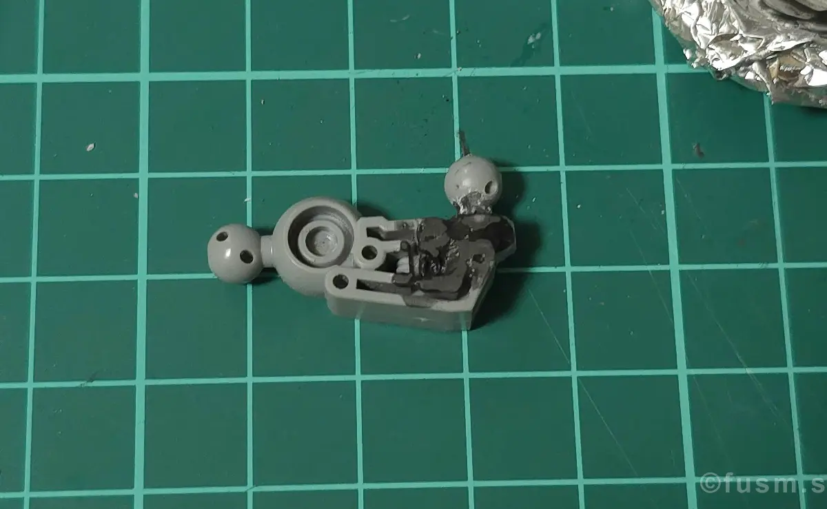 【レビュー】HG 1/144 ガンタンク初期型 耐久力が弱い箇所 02