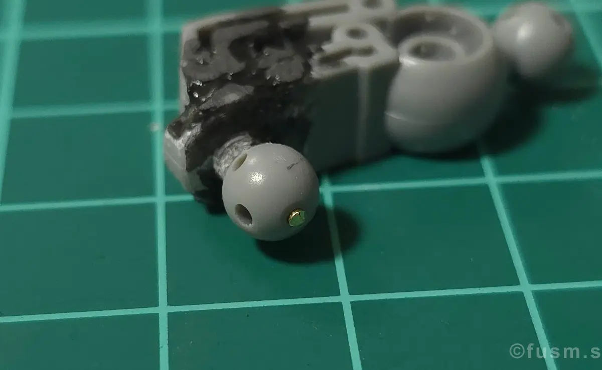 【レビュー】HG 1/144 ガンタンク初期型 耐久力が弱い箇所 03