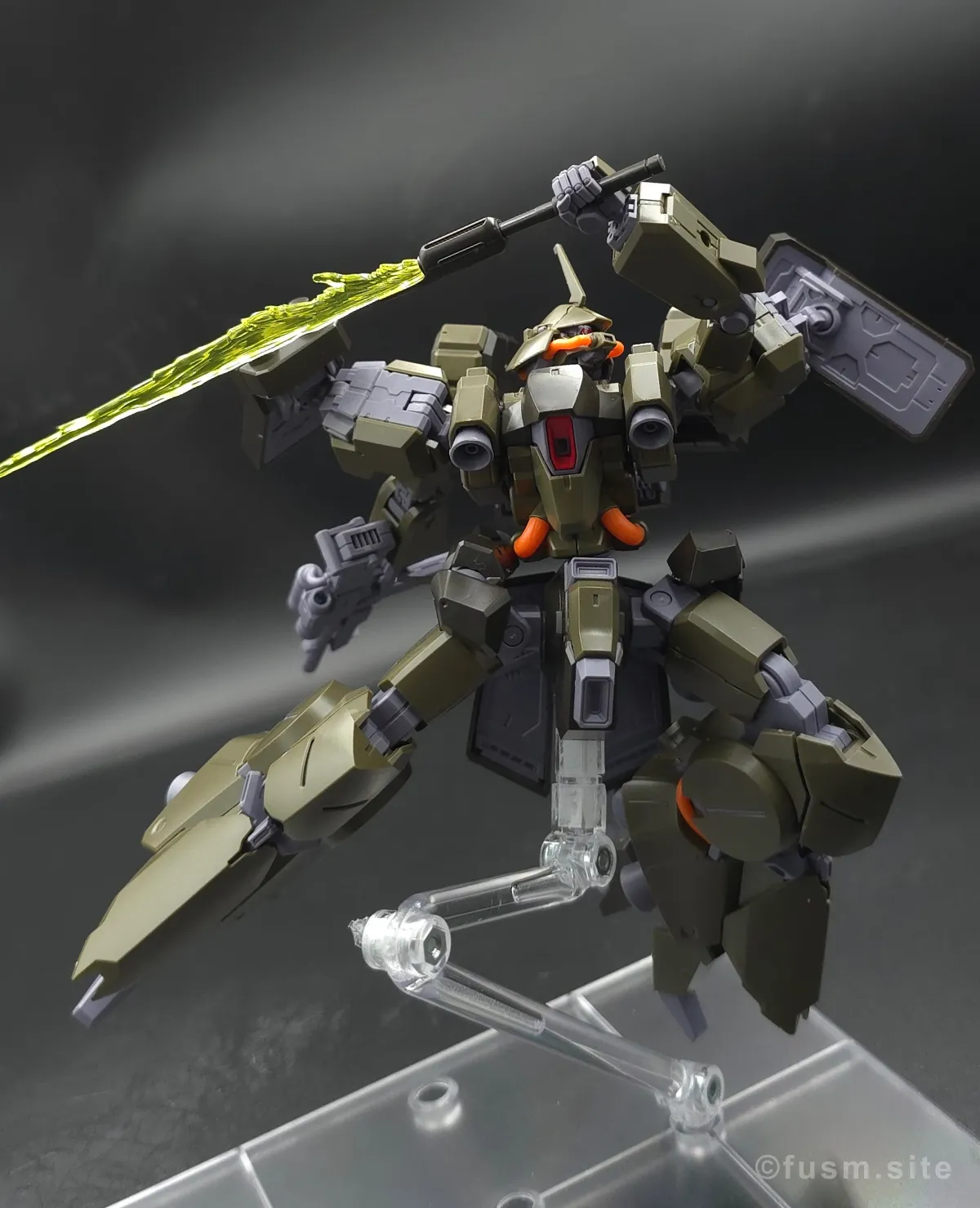 【レビュー】HGUC リーベン・ヴォルフ(A.O.Z RE-BOOT版) 多角的に見た全体の外観・素組み 21