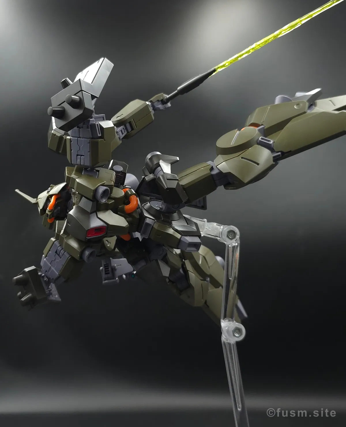 【レビュー】HGUC リーベン・ヴォルフ(A.O.Z RE-BOOT版) 多角的に見た全体の外観・素組み 25