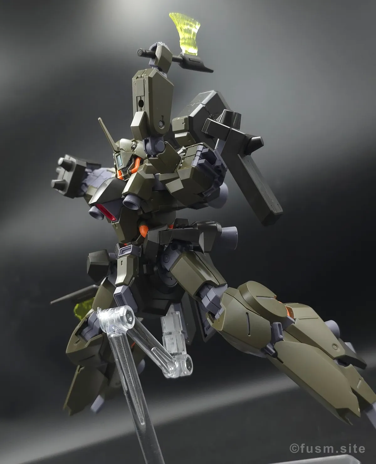 【レビュー】HGUC リーベン・ヴォルフ(A.O.Z RE-BOOT版) 多角的に見た全体の外観・素組み 26