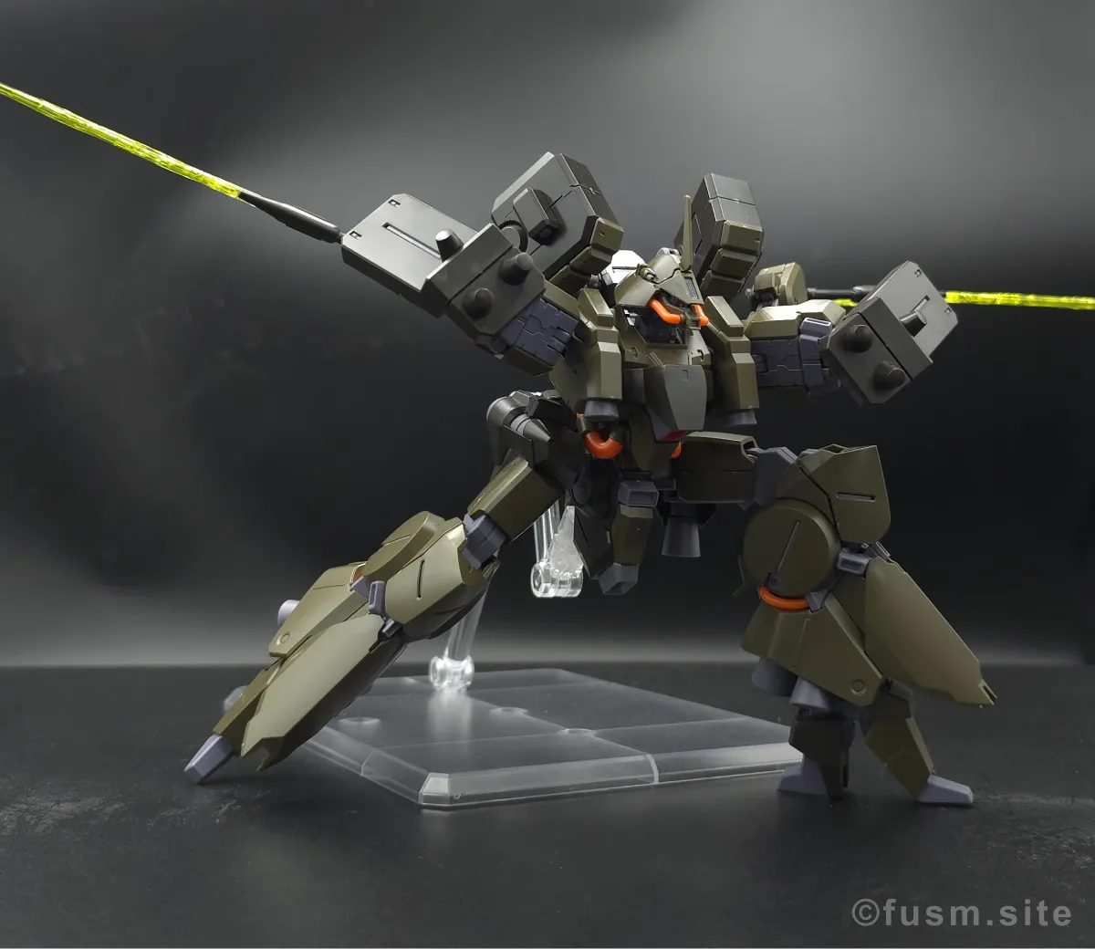 【レビュー】HGUC リーベン・ヴォルフ(A.O.Z RE-BOOT版) 多角的に見た全体の外観・素組み 30