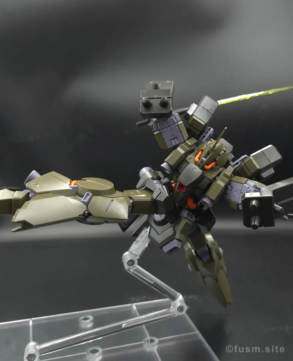 【レビュー】HGUC リーベン・ヴォルフ(A.O.Z RE-BOOT版) 多角的に見た全体の外観・素組み 33
