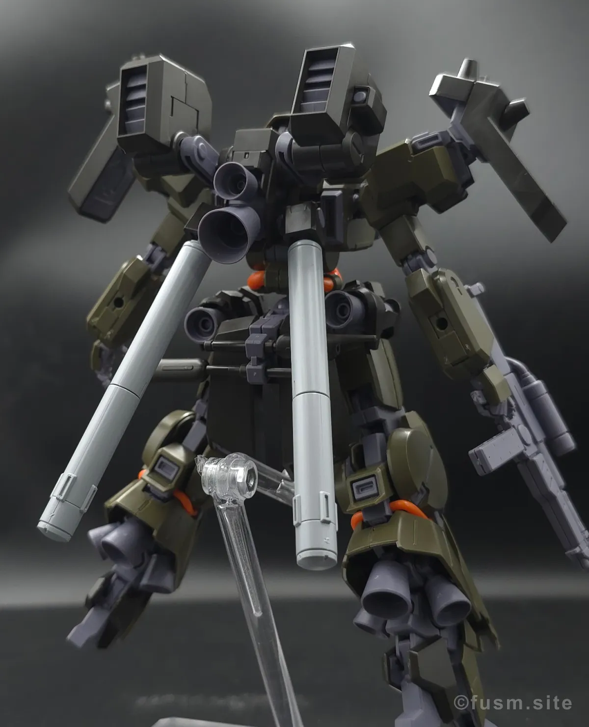 【レビュー】HGUC リーベン・ヴォルフ(A.O.Z RE-BOOT版) 多角的に見た全体の外観・素組み 35