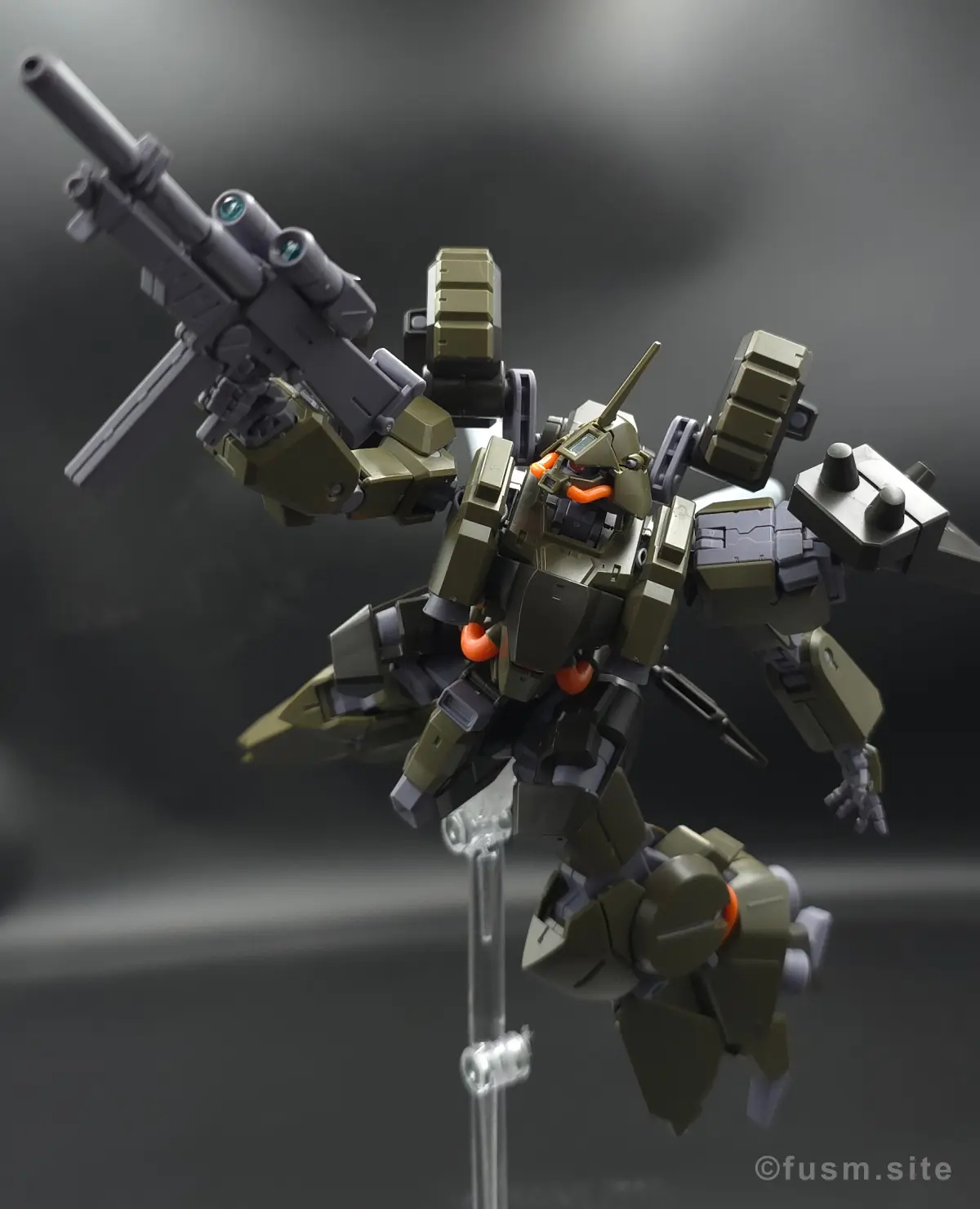 【レビュー】HGUC リーベン・ヴォルフ(A.O.Z RE-BOOT版) 多角的に見た全体の外観・素組み 39
