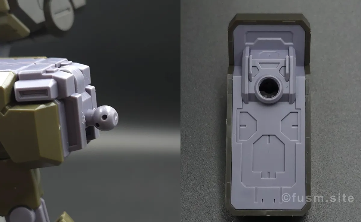 【レビュー】HGUC リーベン・ヴォルフ(A.O.Z RE-BOOT版) 肩ディテール 02