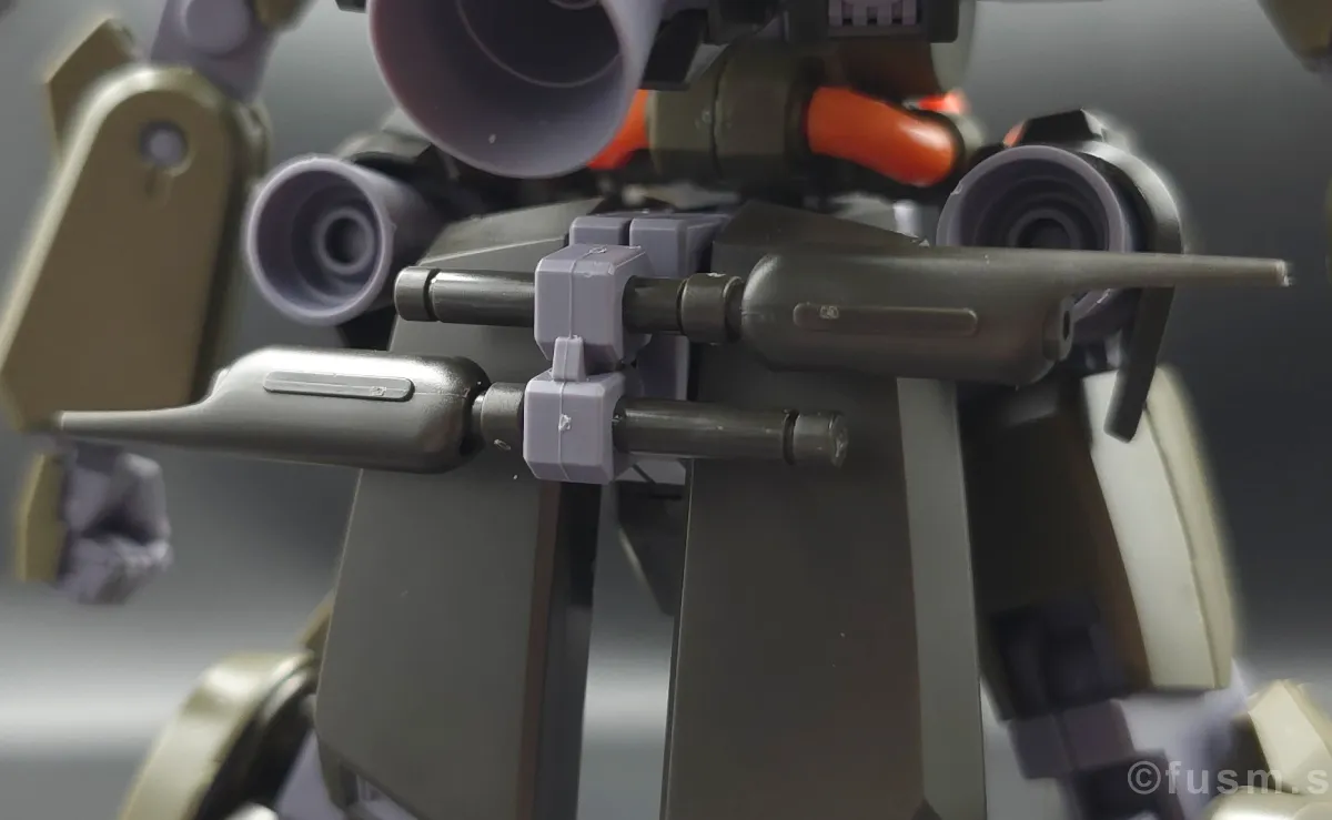 【レビュー】HGUC リーベン・ヴォルフ(A.O.Z RE-BOOT版) 胴体ディテール 07