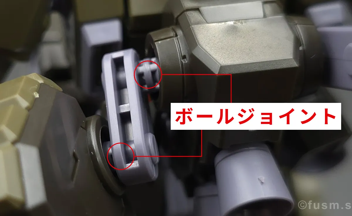 【レビュー】HGUC リーベン・ヴォルフ(A.O.Z RE-BOOT版) バックパックレビュー 02