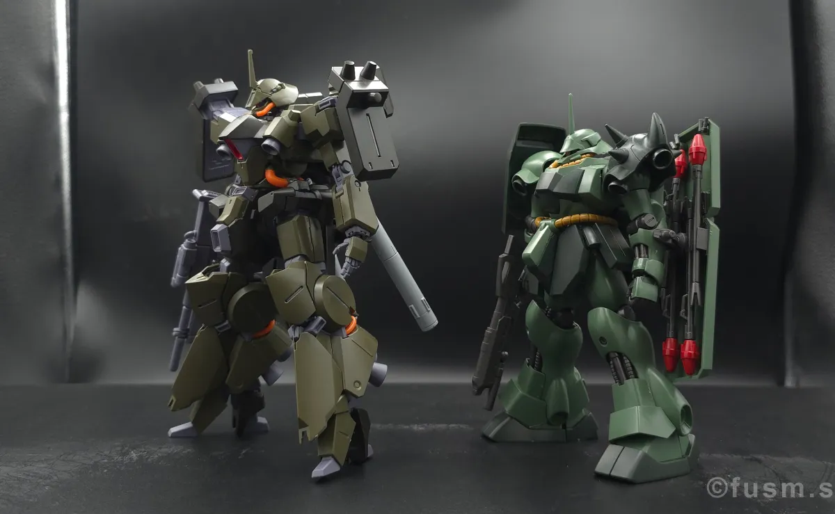【レビュー】HGUC リーベン・ヴォルフ(A.O.Z RE-BOOT版) 02