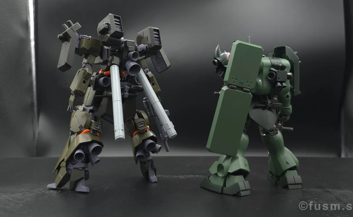 【レビュー】HGUC リーベン・ヴォルフ(A.O.Z RE-BOOT版) 03