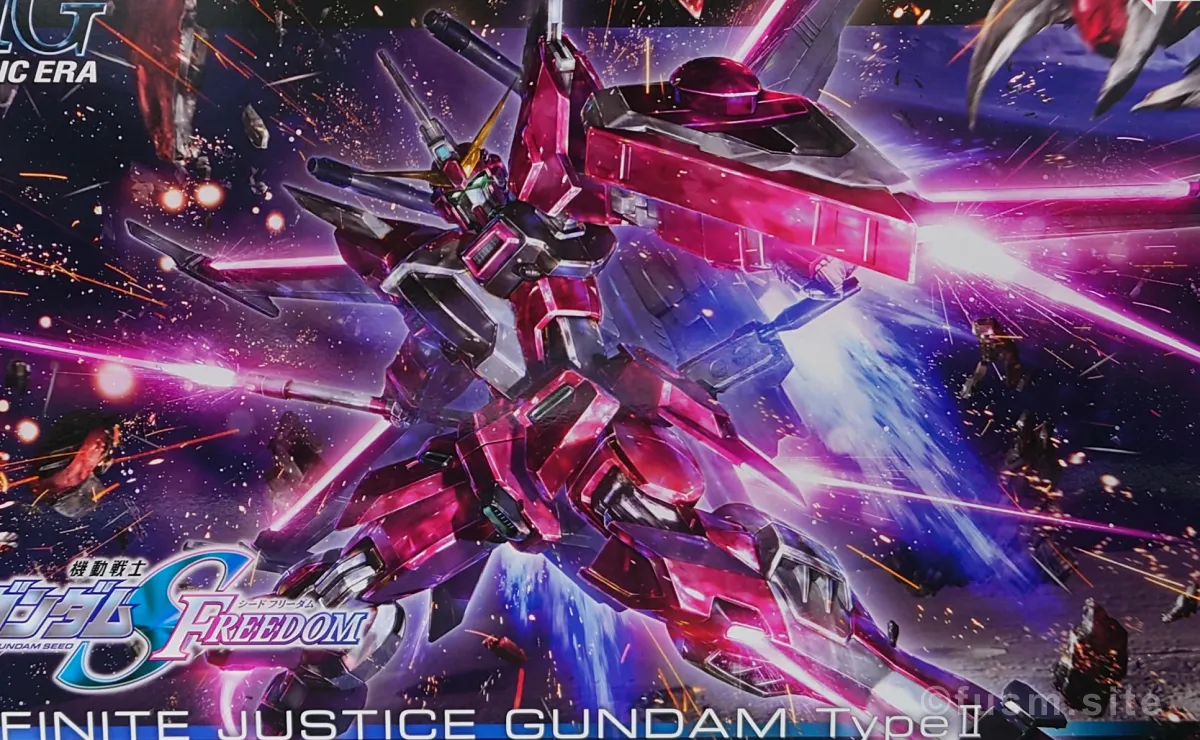 【再販】HGインフィニットジャスティスガンダム弐式の再販予定・ランナー・特徴 パッケージ 02