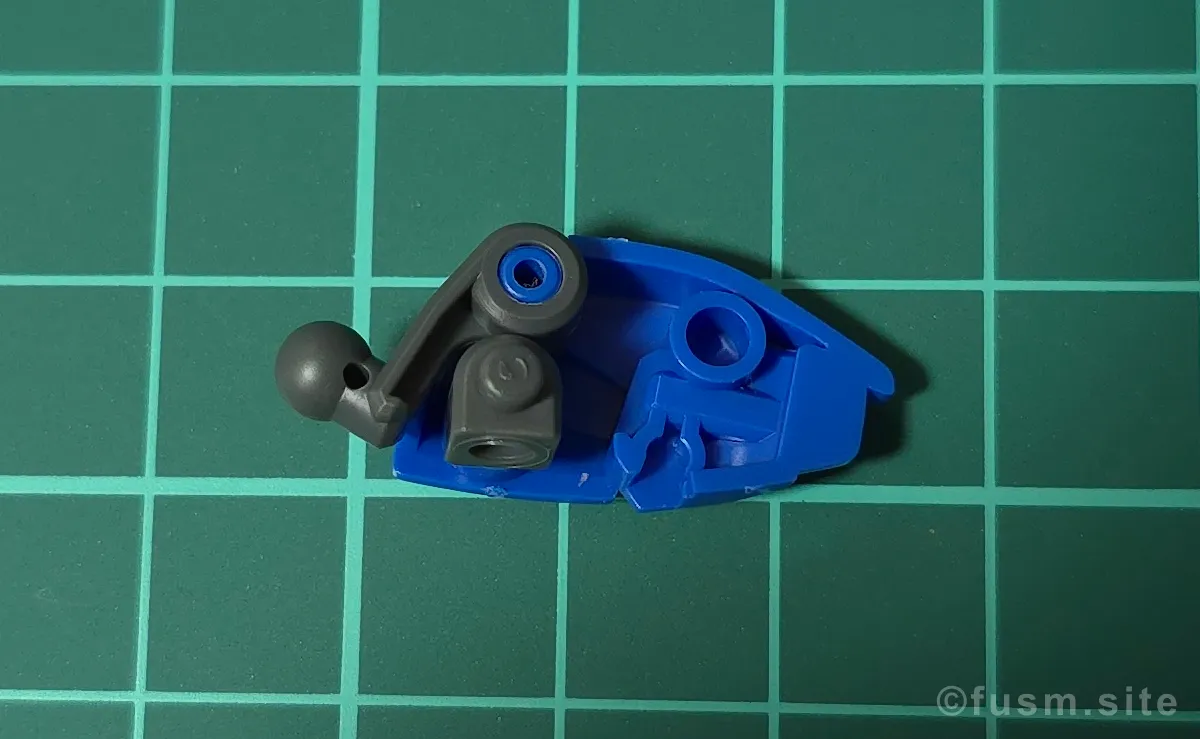 【レビュー】HG V2アサルトバスターガンダム(HGUC) パーツ・構造・組み立て 03