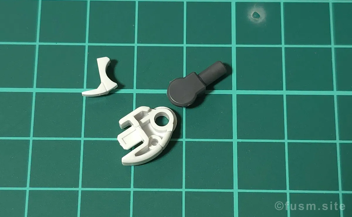 【レビュー】HG V2アサルトバスターガンダム(HGUC) パーツ・構造・組み立て 04