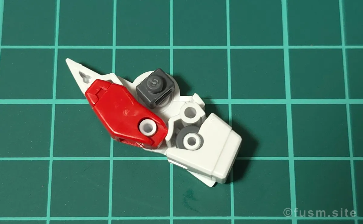 【レビュー】HG V2アサルトバスターガンダム(HGUC) パーツ・構造・組み立て 05