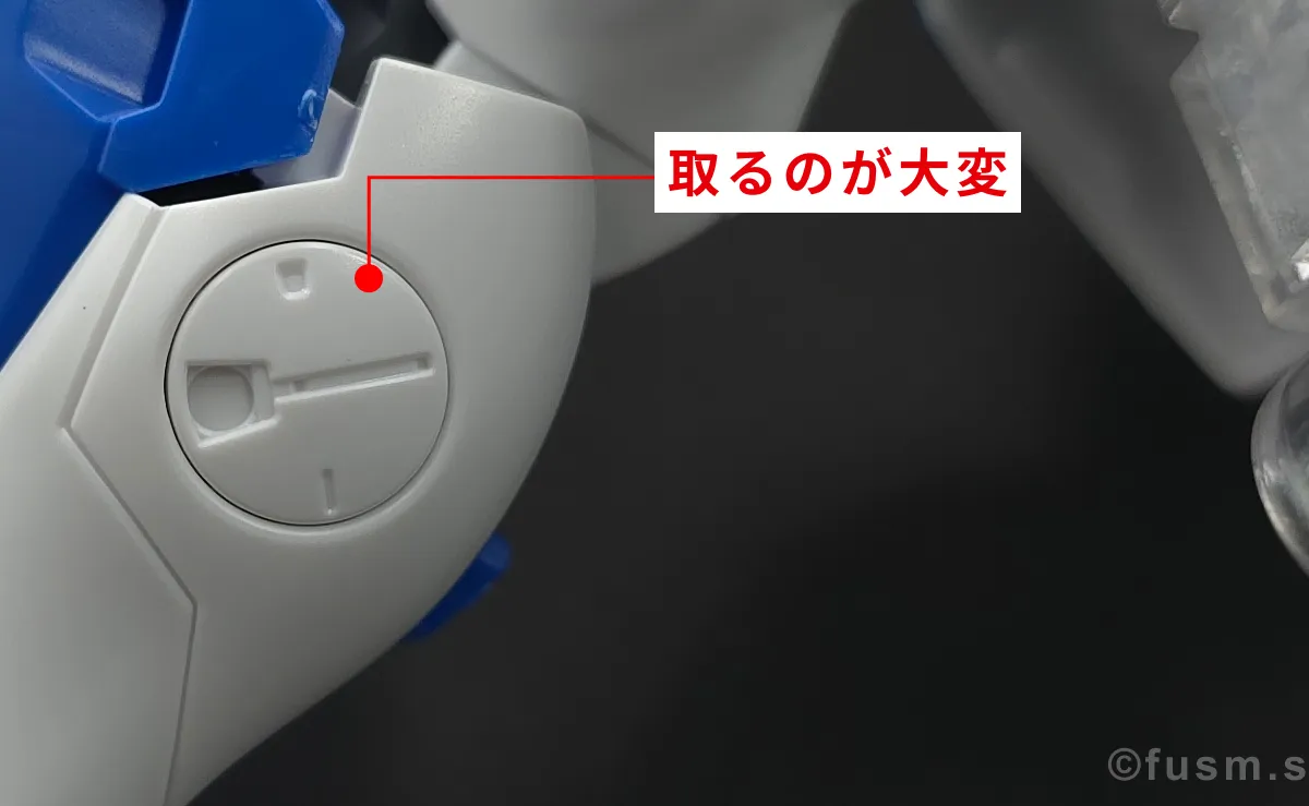 【レビュー】HG V2アサルトバスターガンダム(HGUC) パーツ・構造・組み立て 10